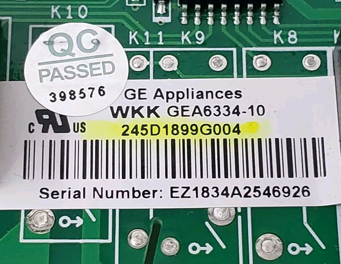 OEM Replacement for GE Fridge Control 245D1899G004