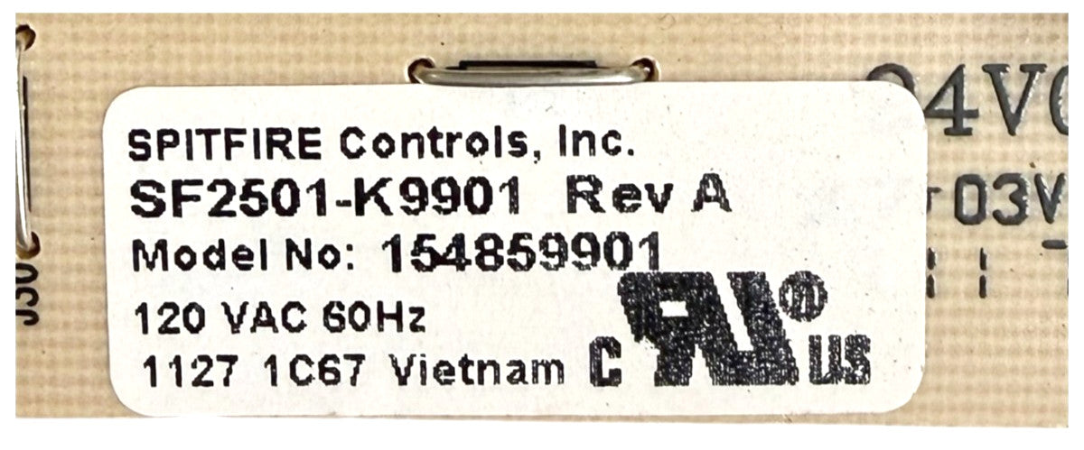 OEM Replacement for Frigidaire Dishwasher Control 154859901