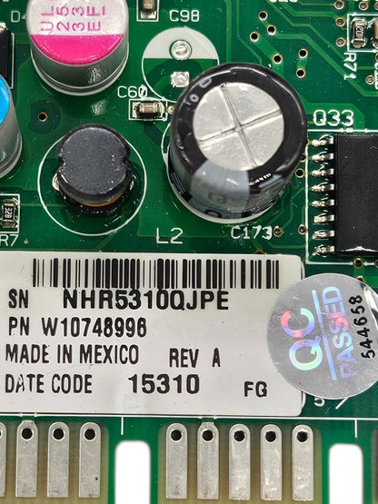 OEM Replacement for Whirlpool Washer Control W10748996