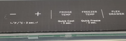 OEM Media Refrigerator Control Panel 12131000096027