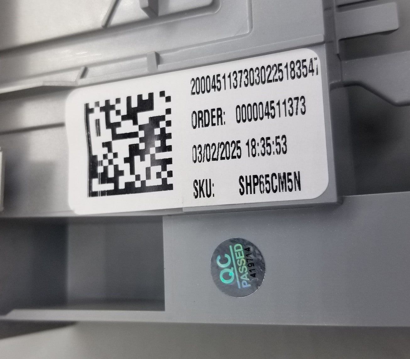 OEM Replacement for Bosch Washer Control Panel 00770199