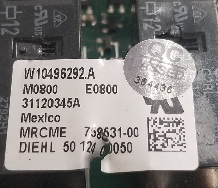 OEM  Replacement for Whirlpool Oven Control W10496292