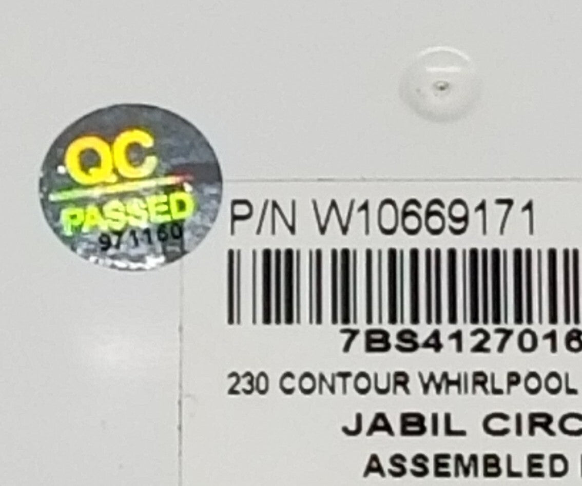 OEM Replacement for Whirlpool Fridge Control W10669171