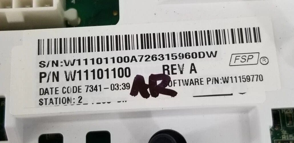 OEM Replacement for Maytag Washer Control W11101100