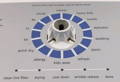 OEM Replacement for Frigidaire Washer Control 1374908