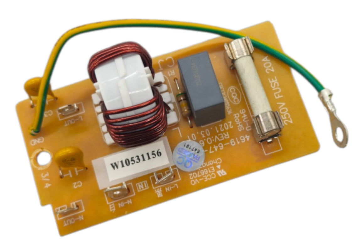 New OEM Replacement for Whirlpool Microwave Filter W10531156