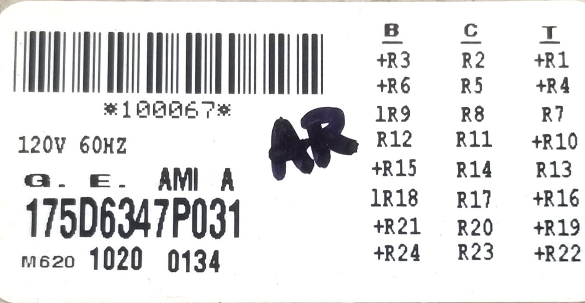 Genuine OEM Replacement for GE Washer Timer 175D6347P031