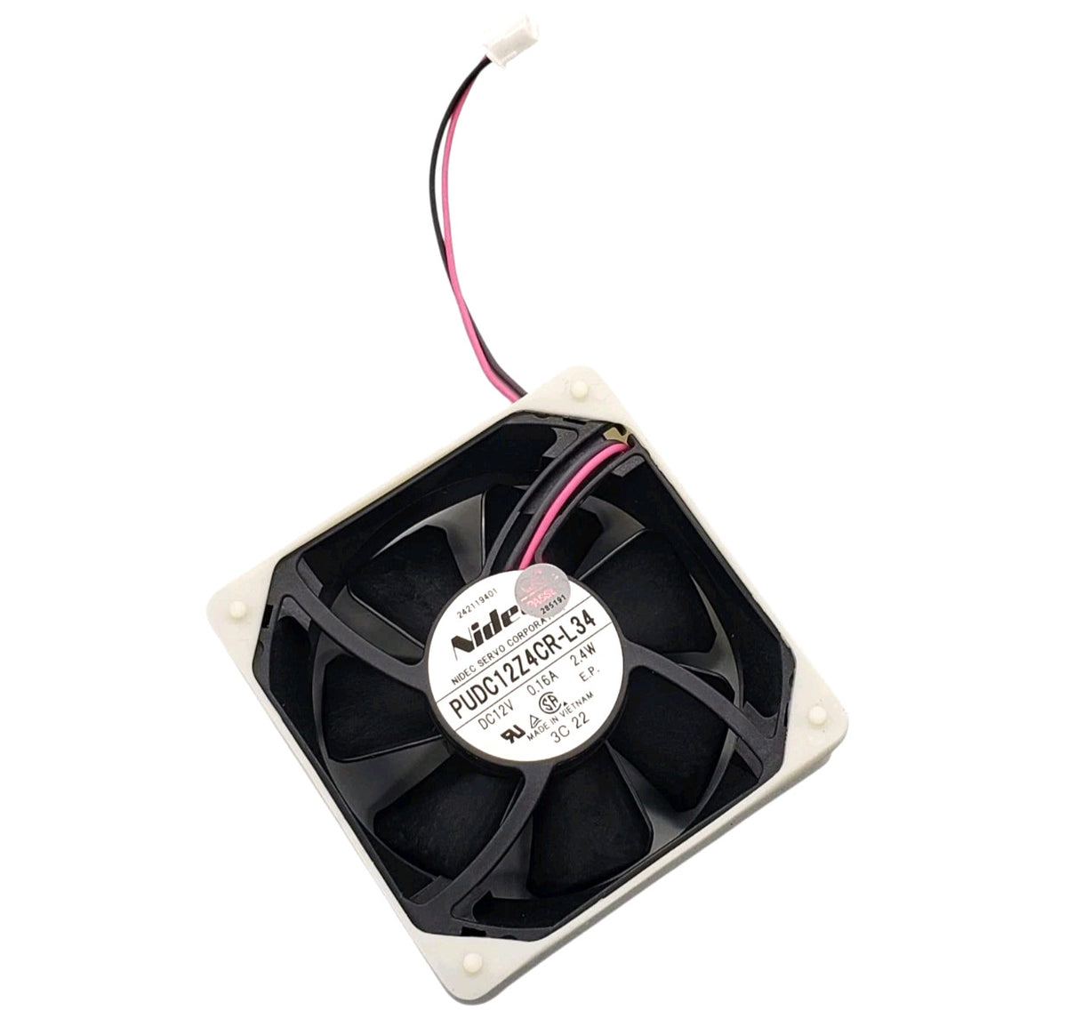 New OEM Replacement for Frigidaire Refrigerator Evaporator Fan 242119401