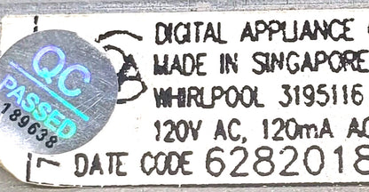 OEM Replacement for Whirlpool Oven Control Board 3195116