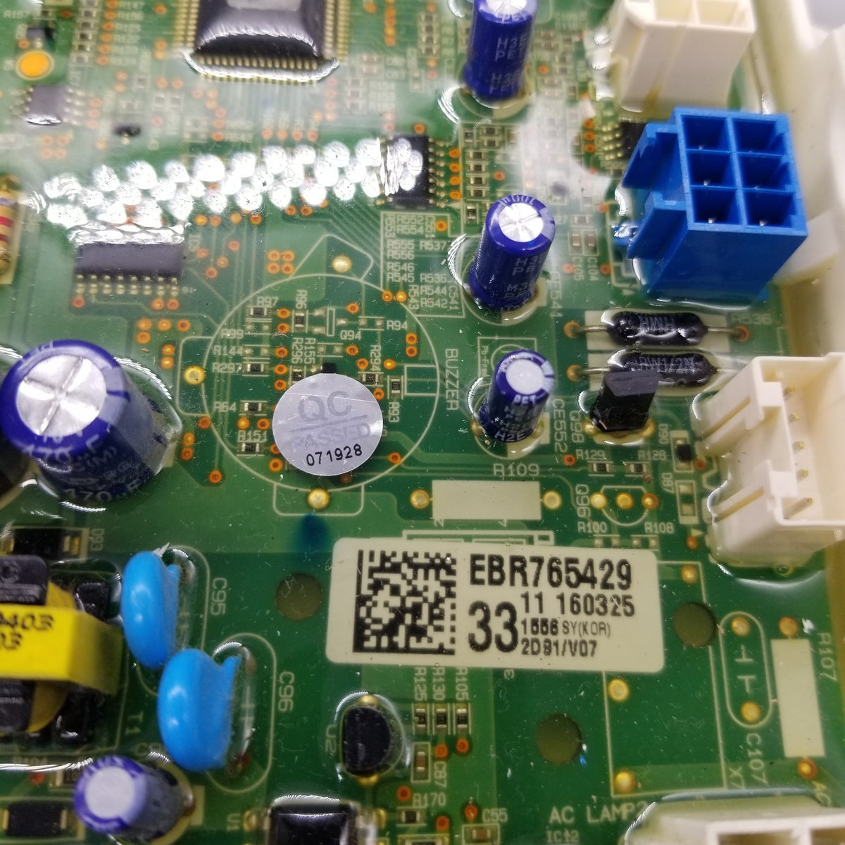 OEM Replacement for LG Dryer Control Board EBR76542933