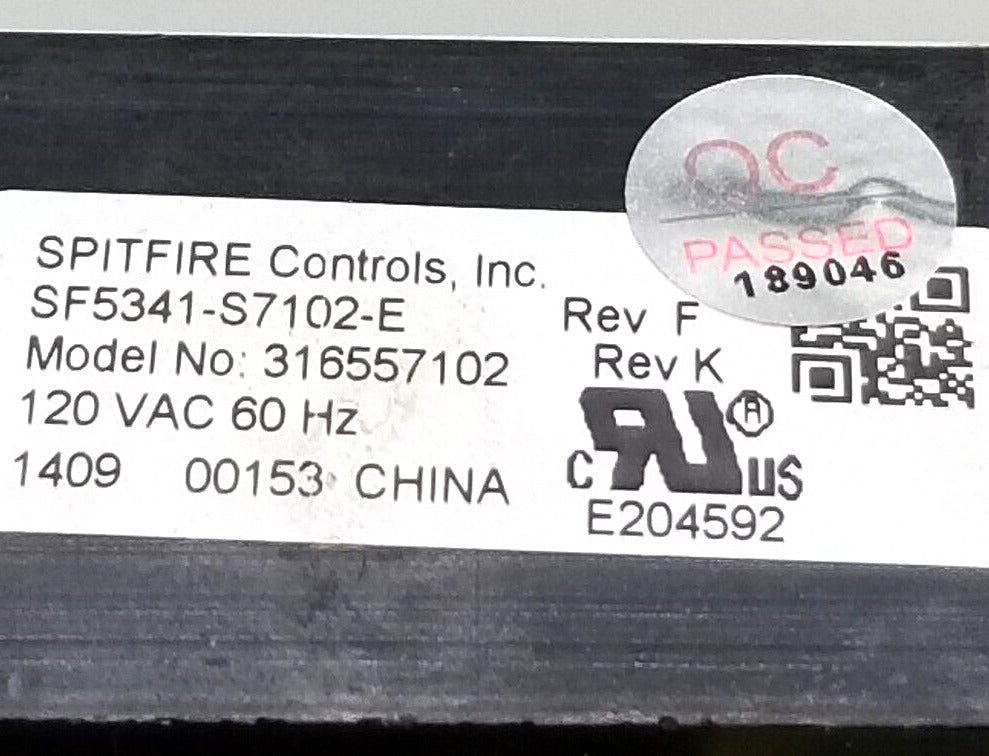 OEM Replacement for Frigidaire Oven Control 316557102    ~ ~