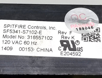 OEM Replacement for Frigidaire Oven Control 316557102    ~ ~