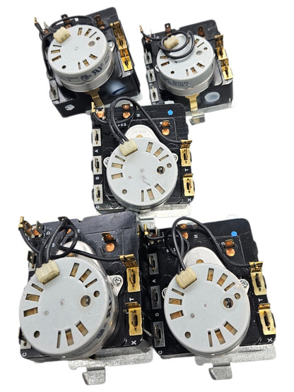 OEM Replacement for GE Dryer Timer (Set of 5) 212D1233P013
