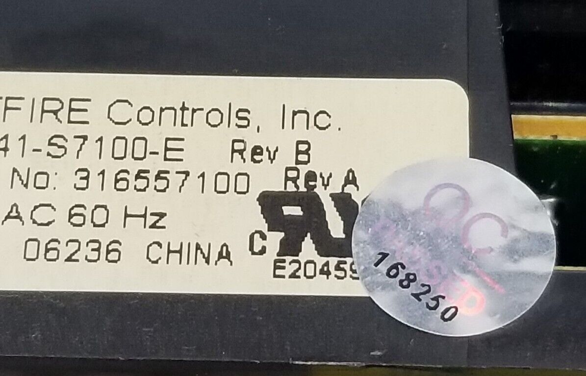 OEM Replacement for Frigidaire Oven Control  316557100