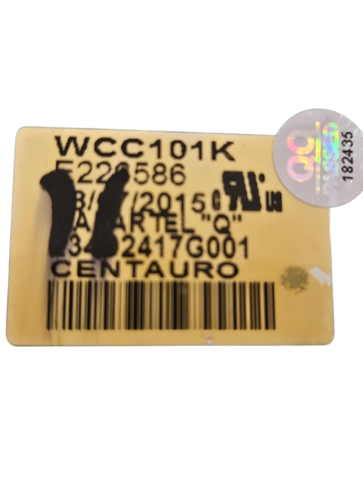 OEM Replacement for GE Washer Control WCC101K