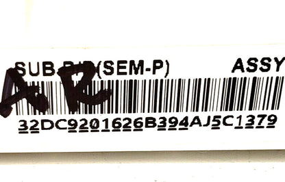 OEM Replacement for Samsung Dryer Control DC92-01626B