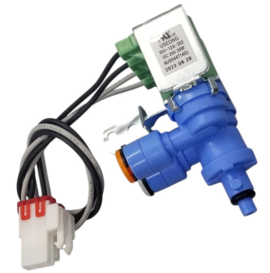 New Genuine OEM Replacement for LG Refrigerator Water Valve MJX64471506