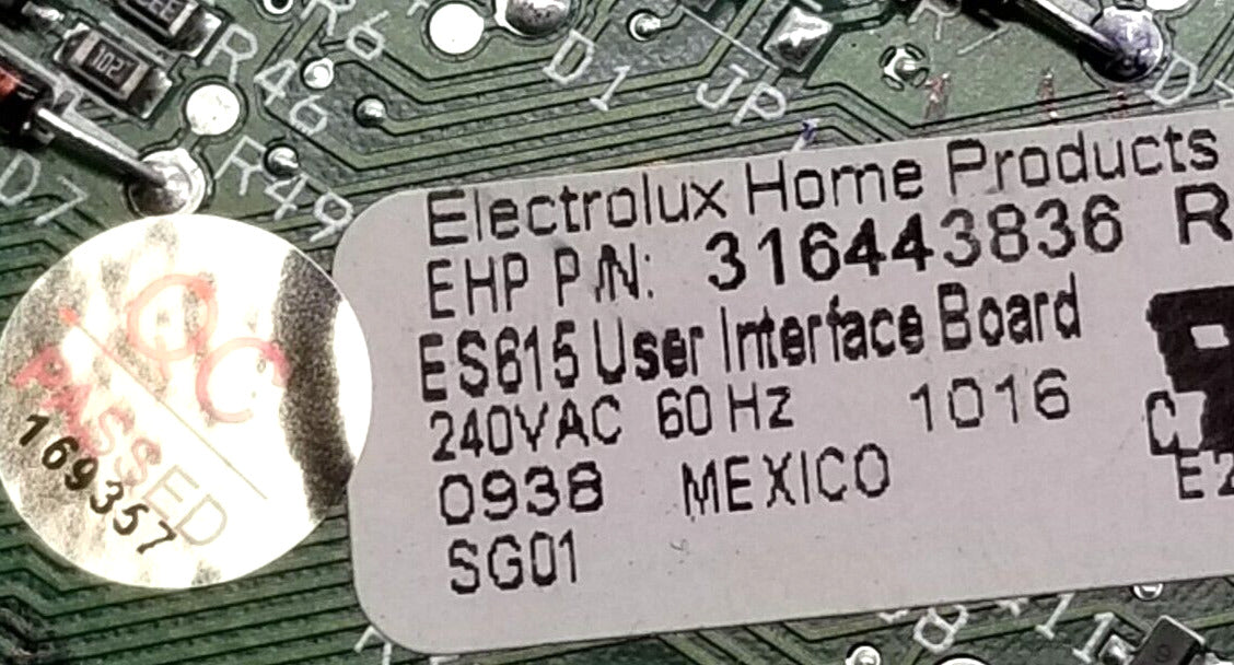 OEM Replacement for Frigidaire Oven Control 316443836