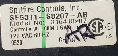 OEM Replacement for Kenmore Range Control 316418207