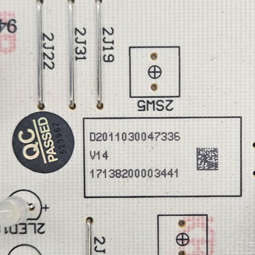 OEM Replacement for Midea Dryer Control Board 17138200003441