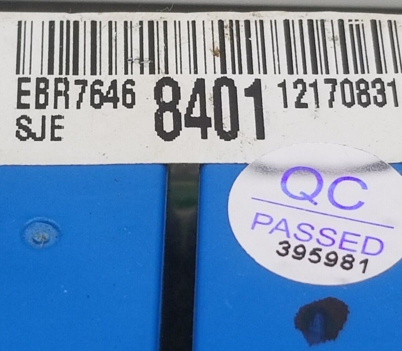 OEM Replacement for LG Refrigerator Control EBR76468401