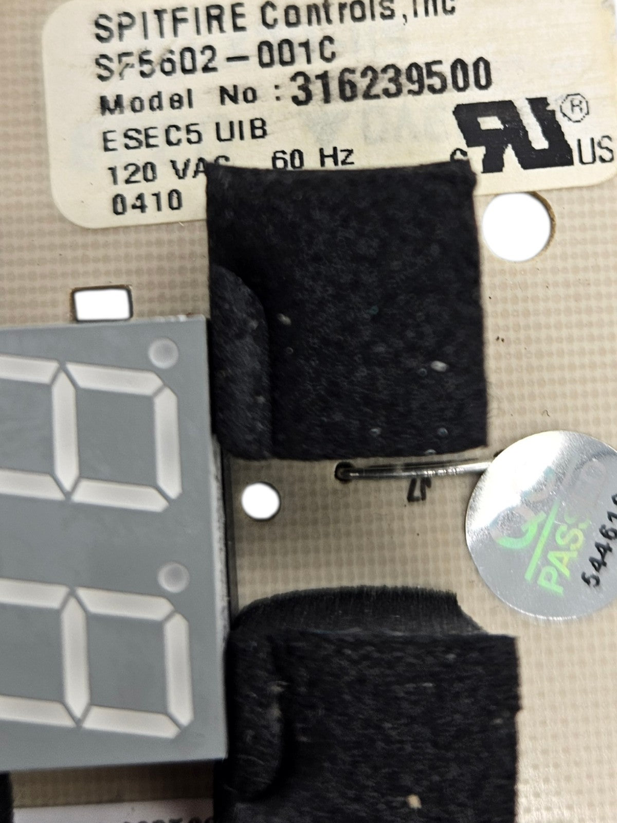 OEM Replacement for Frigidaire Range Interface 316239500