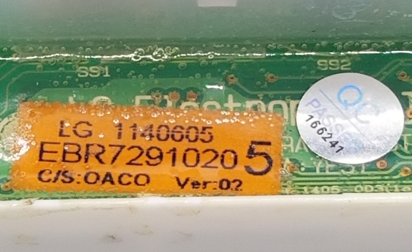 OEM Replacement for LG Dishwasher Display EBR72910205   ~   ~