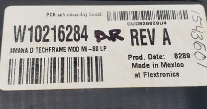 OEM Replacement for Whirlpool Dryer Control W10216284