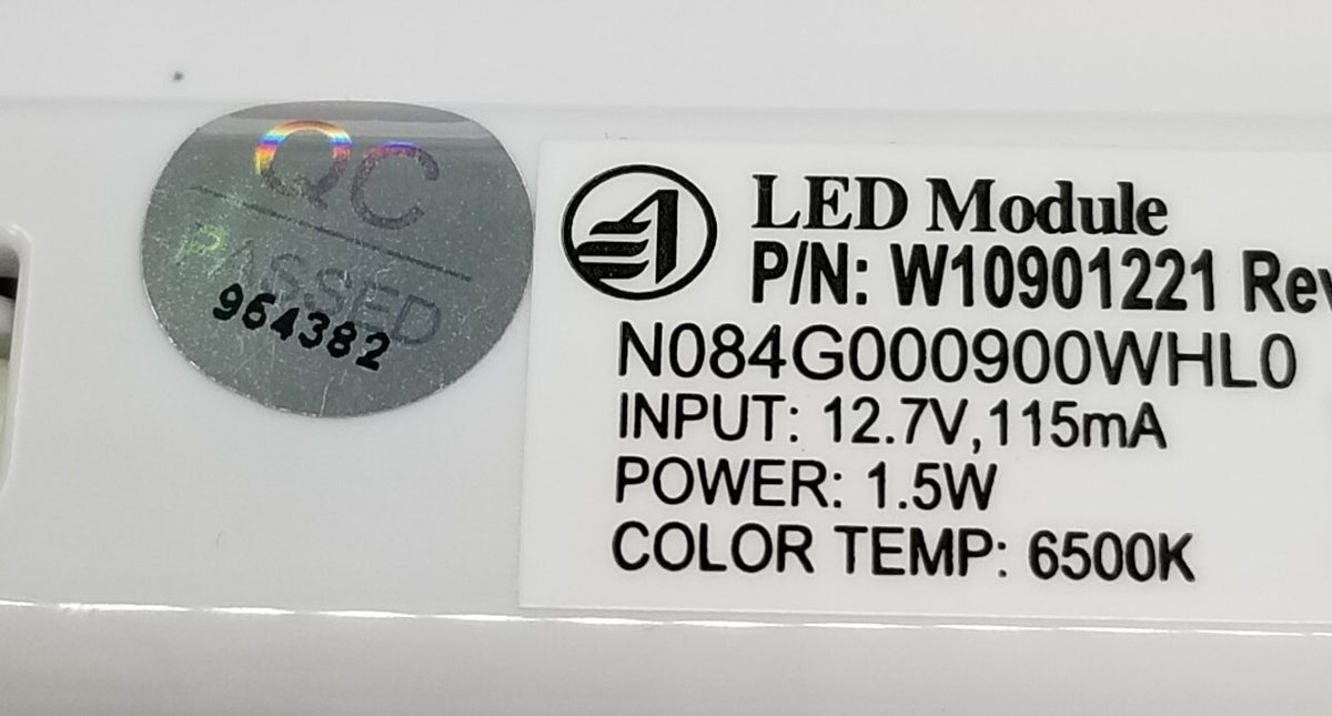 New OEM Replacement for KitchenAid Fridge Light Module W11401419