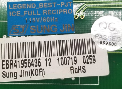 OEM Replacement for Kenmore Refrigerator Control  EBR41956436