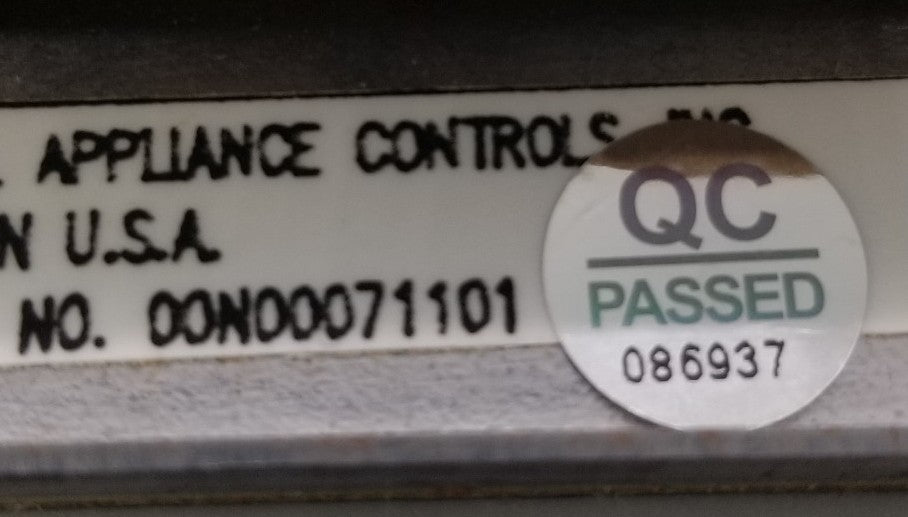 OEM Replacement for Amana Dryer Control 00N00071101