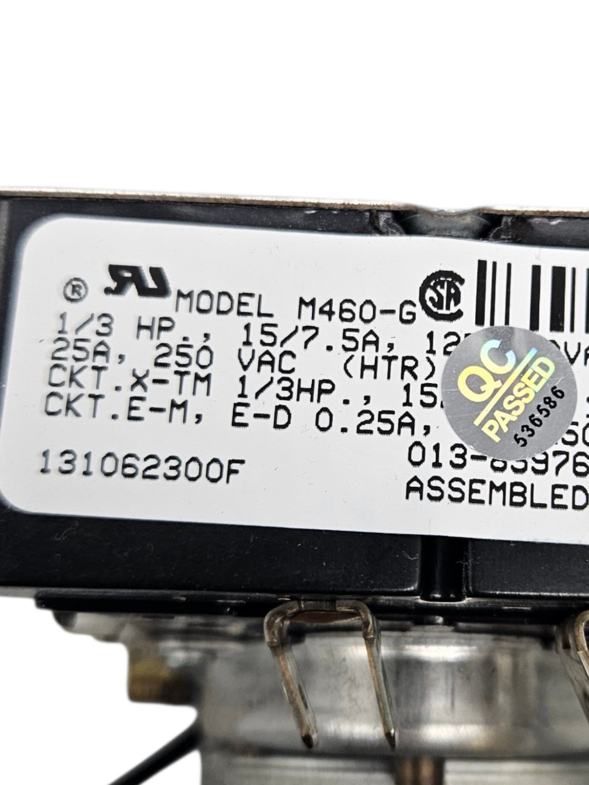 OEM Replacement for Frigidaire Washer/Dryer Timer 131062300F