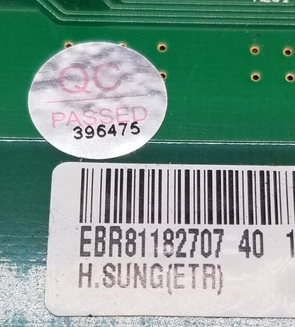 OEM Replacement for LG Fridge Control Board EBR81182707