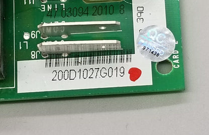 OEM Replacement for GE Refrigerator Control Board 200D1027G019