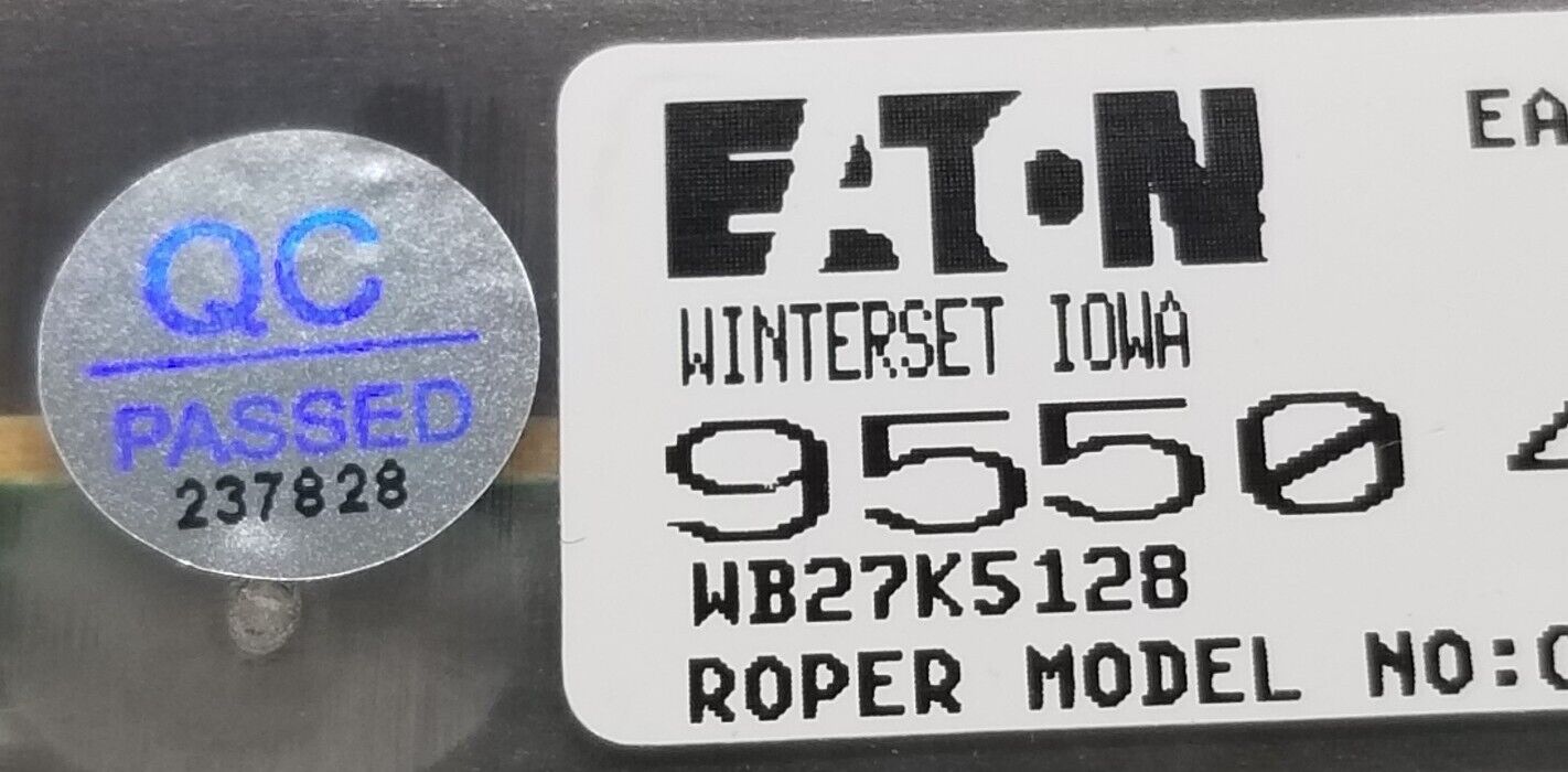 Genuine OEM Replacement for GE Oven Control WB27K5128    ~ ~