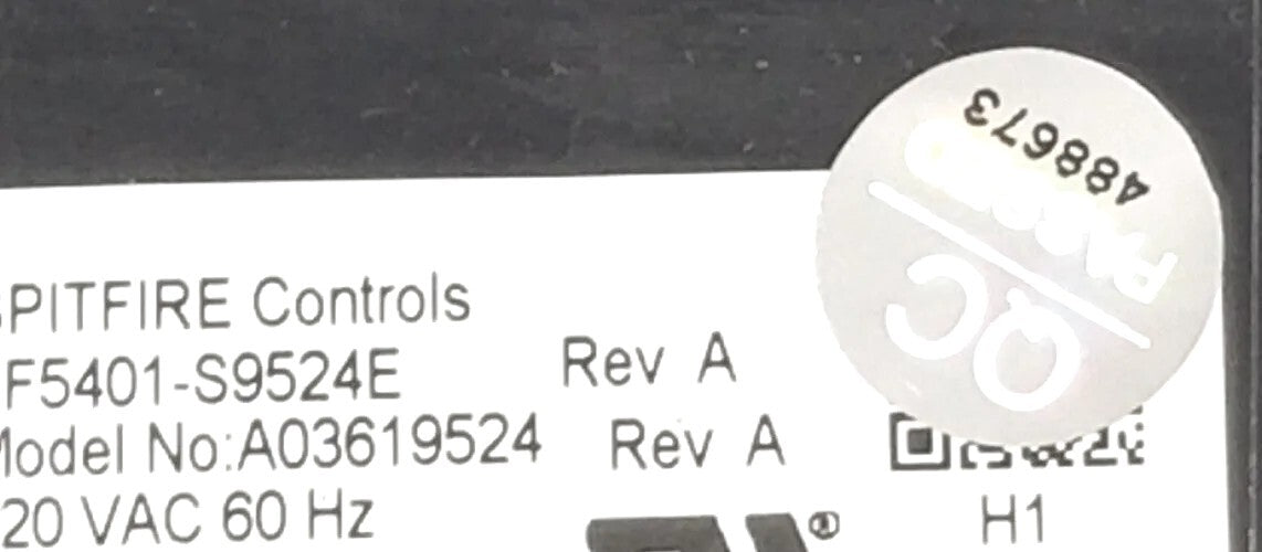 OEM Replacement for Frigidaire Range Control A03619524