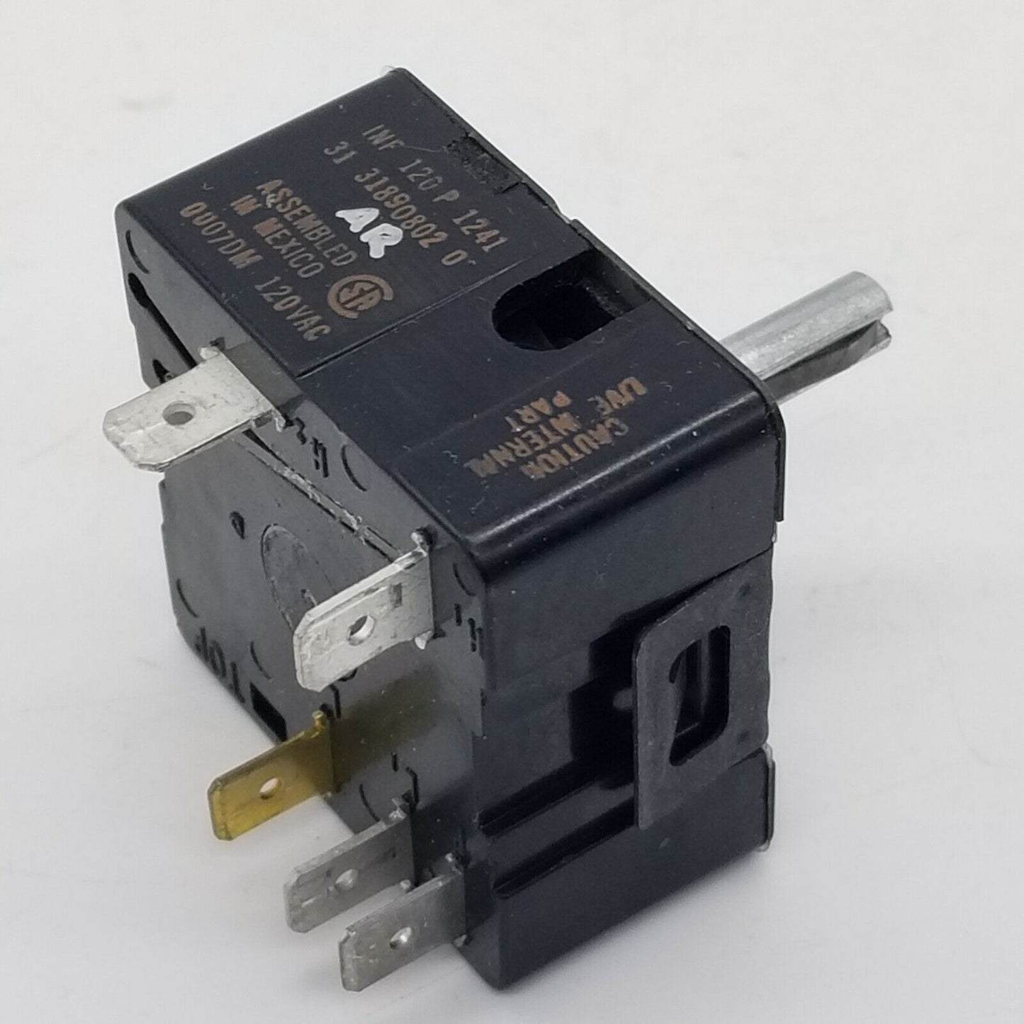 OEM Replacement for Whirlpool Range Switch 31890802