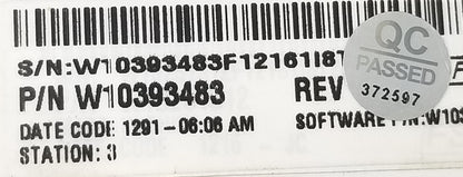 OEM Replacement for Whirlpool Washer Control W10393483    -
