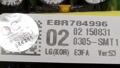 OEM Replacement for LG Washer Control  EBR78499602