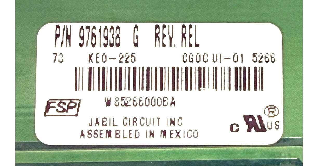 OEM Replacement for Whirlpool Oven Control 9761938