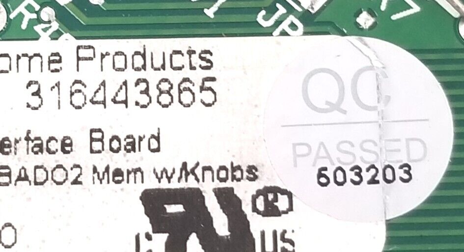 New Genuine OEM Replacement for Frigidaire Oven Control  316443865