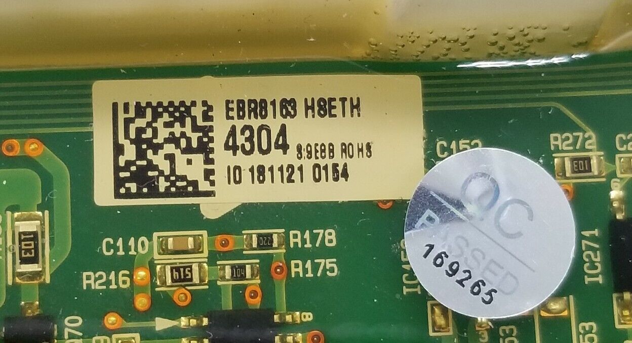 OEM Replacement for LG Washer Control  EBR81634406  EBR81634304