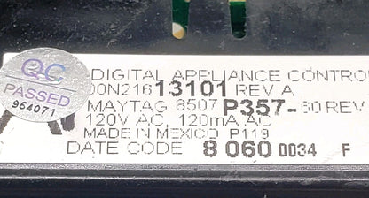 OEM Replacement for Maytag Oven Control  8507P357-60