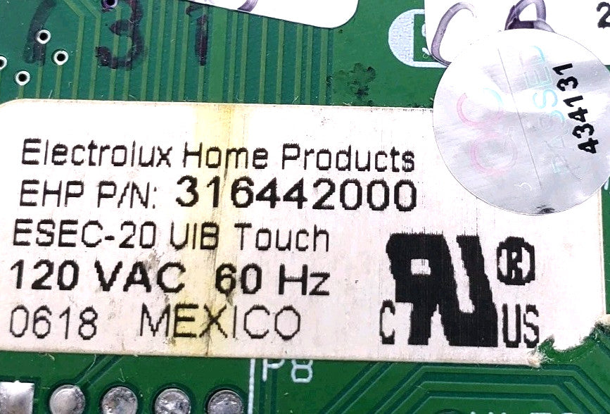 OEM Replacement for Kenmore Oven Control Board 316442000