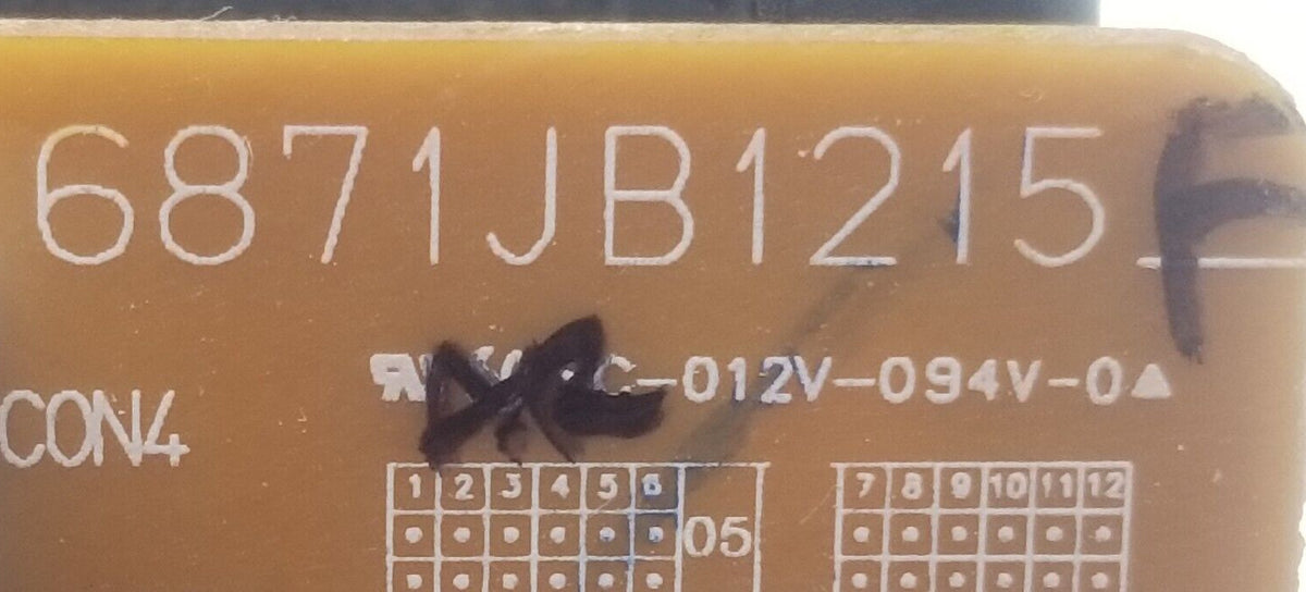 OEM Replacement for LG Refrigerator Control 6871JB1215F