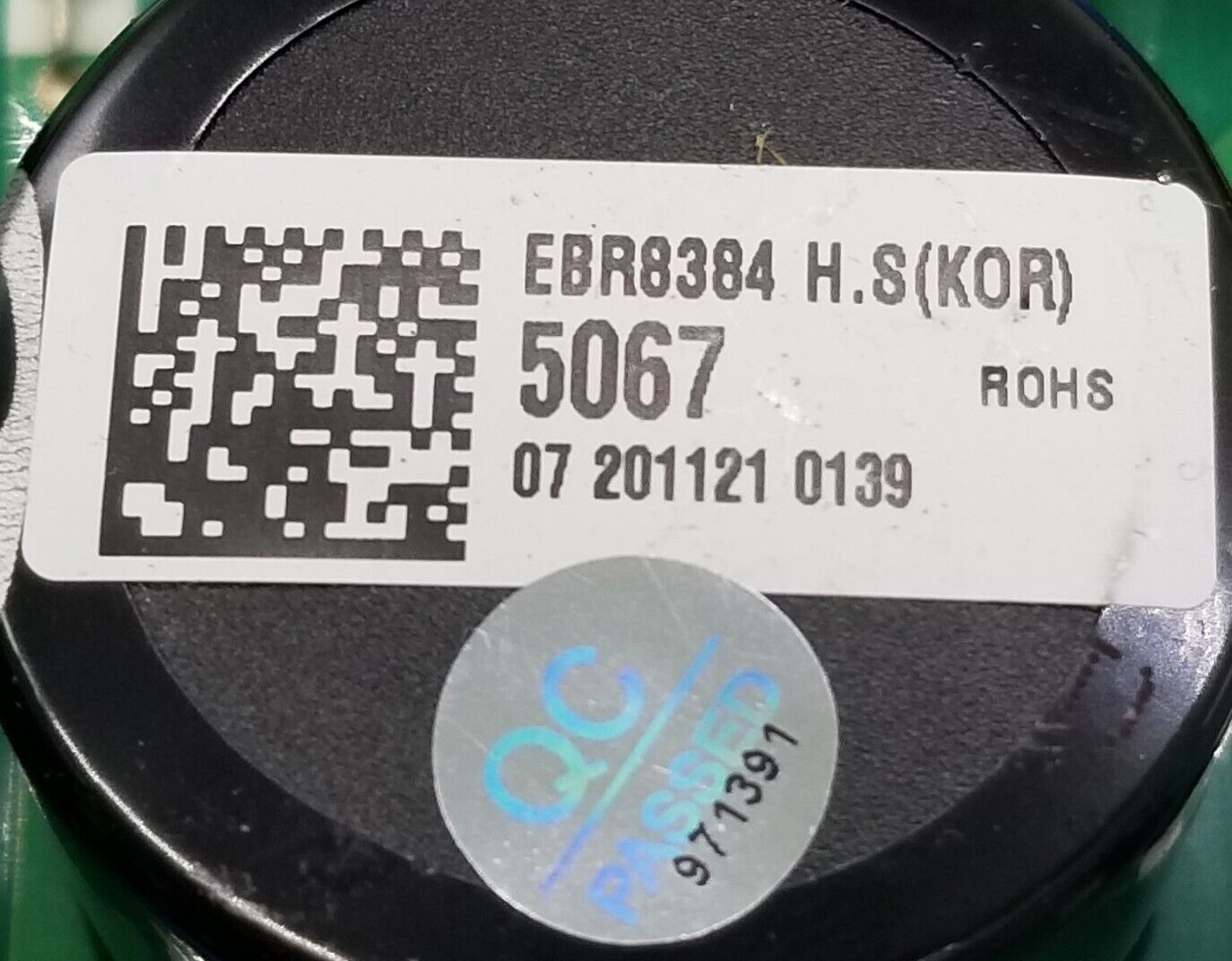 OEM Replacement for LG Refrigerator Control EBR83845067