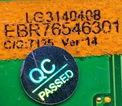 OEM Replacement for LG Washer Display Board EBR76546301