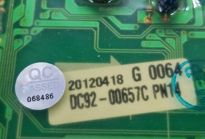 OEM Replacement for Samsung Washer Control DC92-00657C