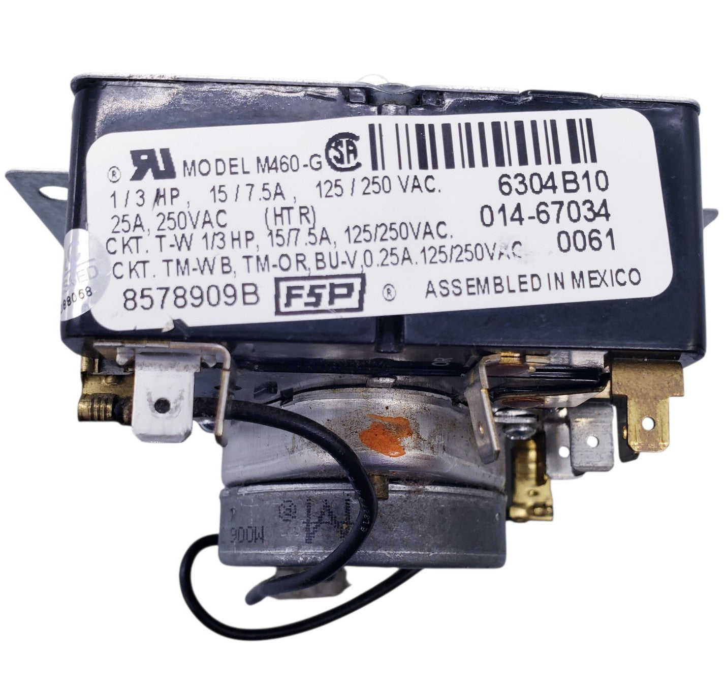 OEM Replacement for whirlpool Dryer Timer 8578909B