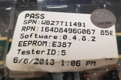 OEM Replacement for GE Range Control WB27T11491